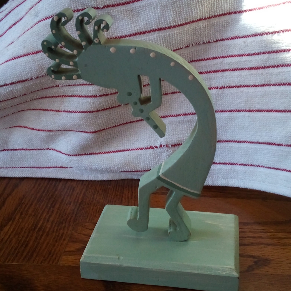 Green Kokopelli